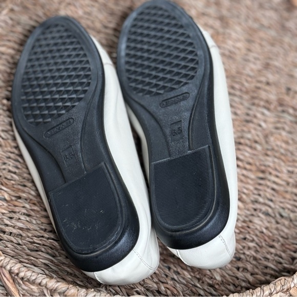 Aerosoles NWOT Bristol Ballet Flats buttery soft cream genuine leather SZ8.5 - Picture 6 of 8
